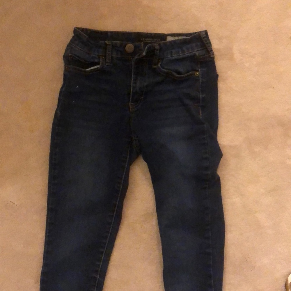 High waisted jegging